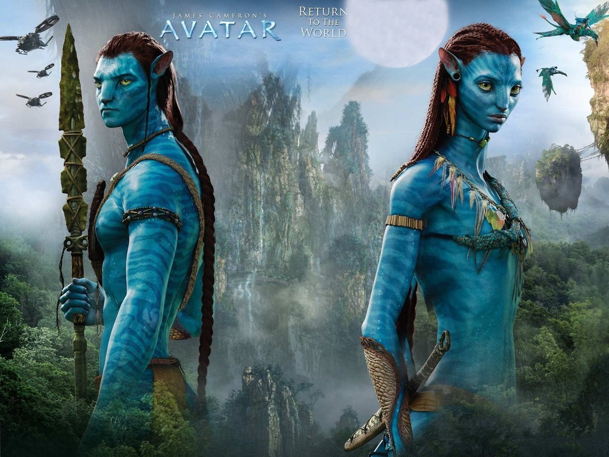 Blue Avatars Inspired by Sci-Fi and Fantasy Realms